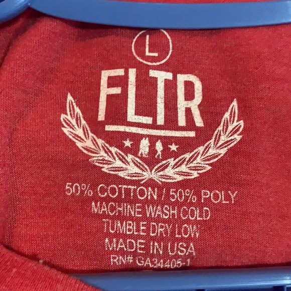 FLTR (Filter) t shirt, size large. - Picture 3 of 3